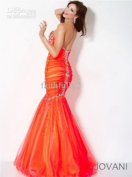 Cheap mermaid prom dresses