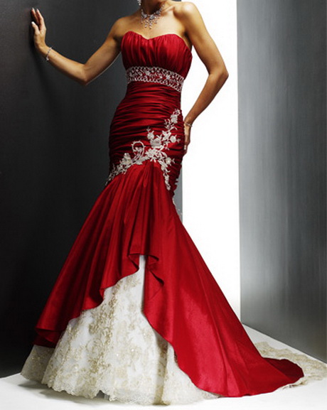 Coloured Bridal Gowns