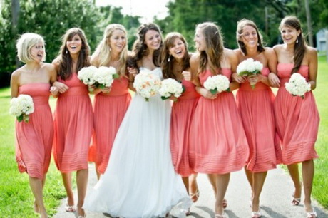 coral-colored-bridesmaid-dresses-15-15 Coral colored bridesmaid dresses