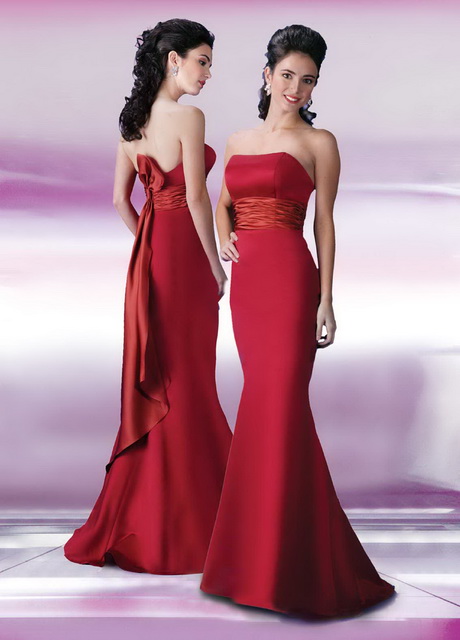 deep-red-bridesmaid-dresses-60-4 Deep red bridesmaid dresses