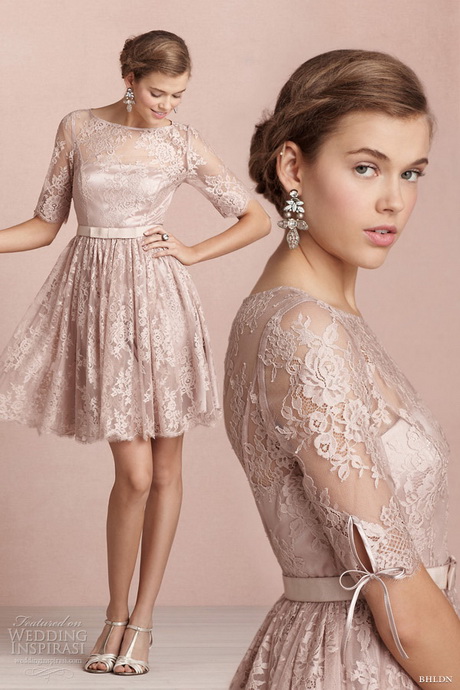 dress-with-lace-sleeves-28-6 Dress with lace sleeves