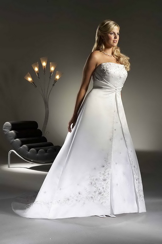 elegant-wedding-dresses-7 Plus size wedding dress