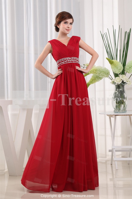 floor-length-red-dress-53-6 Floor length red dress