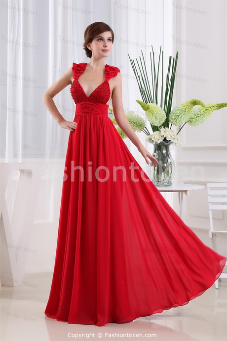 floor-length-red-dress-53 Floor length red dress