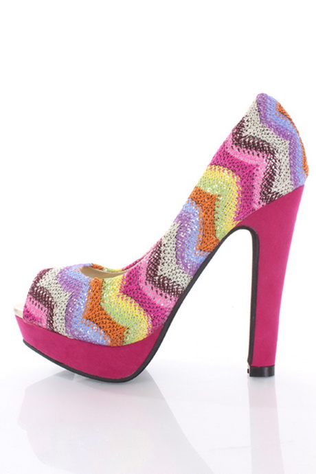 high heels fuchsia