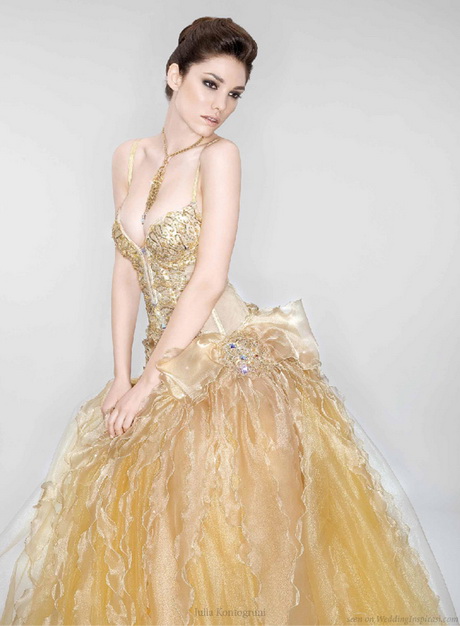 gold-bridal-gowns-88 Gold bridal gowns