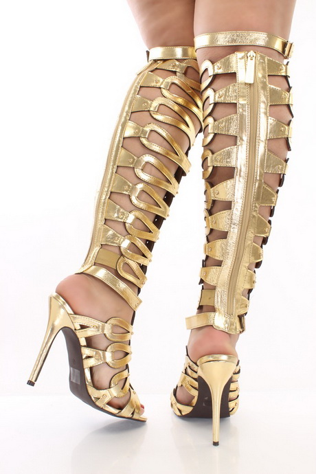 gold-gladiator-heels-42-5 Gold gladiator heels