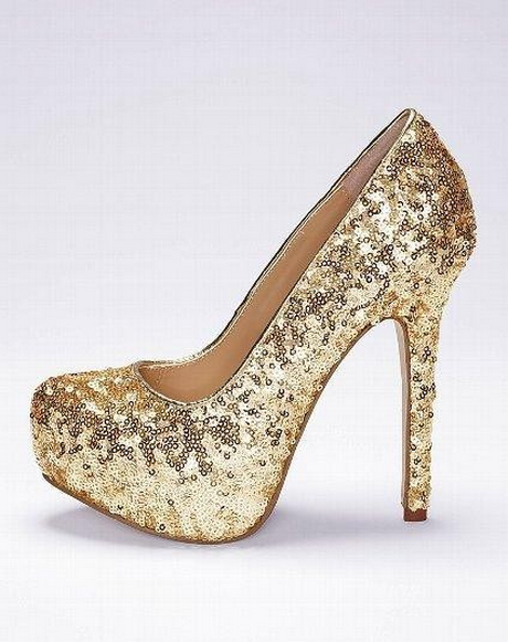 gold-glitter-heels-33 Gold glitter heels