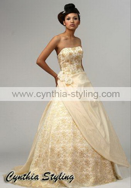 gold-lace-wedding-dress-13-3 Gold lace wedding dress