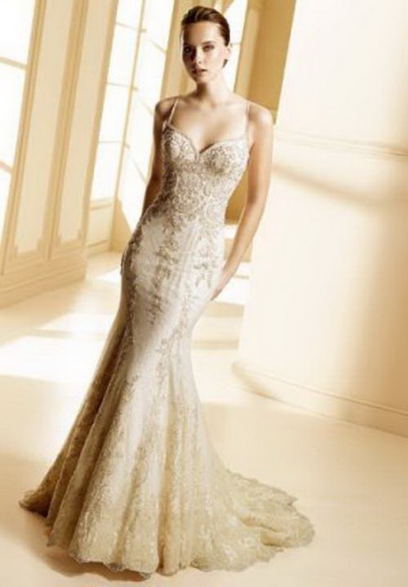 gold-lace-wedding-dress-13 Gold lace wedding dress