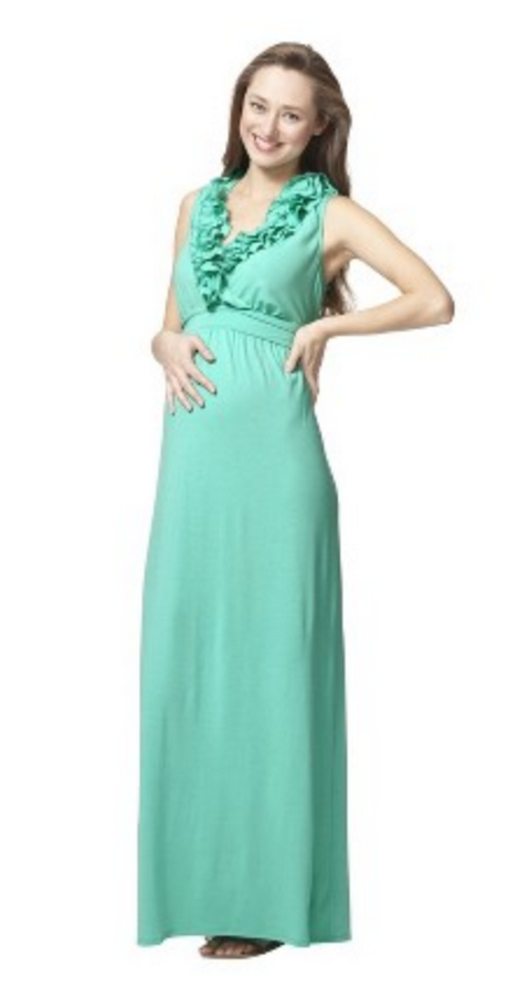 green-maternity-dress-93-4 Green maternity dress