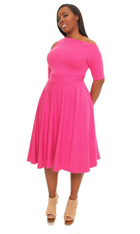 hot-pink-plus-size-dresses-24 Hot pink plus size dresses