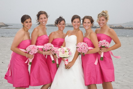 hot-pink-bridesmaid-dresses-26-10 Hot pink bridesmaid dresses