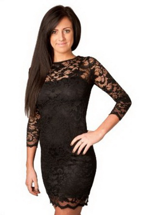 john-zack-black-lace-dress-73-18 John zack black lace dress