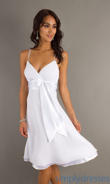 knee-length-white-dress-85-10 Knee length white dress