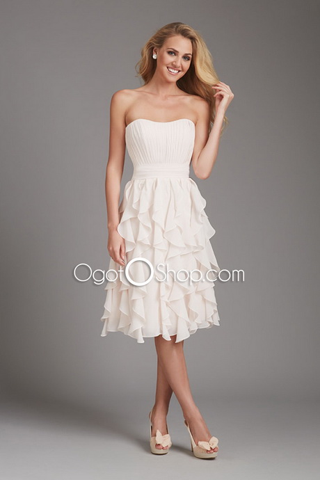 knee-length-white-dress-85-4 Knee length white dress
