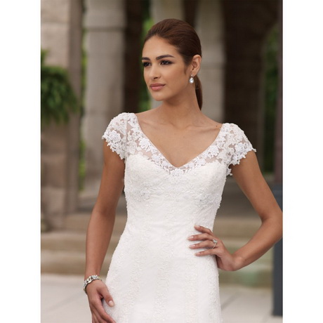 lace-wedding-dresses-with-cap-sleeves-30-15 Lace wedding dresses with cap sleeves