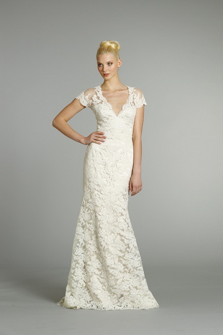 lace-wedding-dresses-with-cap-sleeves-30-19 Lace wedding dresses with cap sleeves