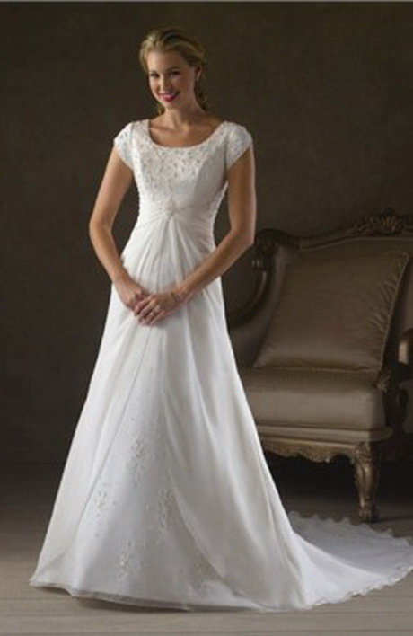 Lds wedding dresses