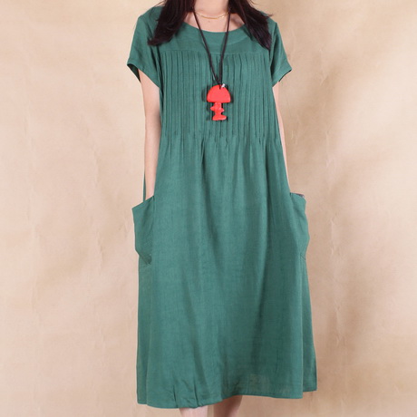 linen-summer-dress-13-14 Linen summer dress