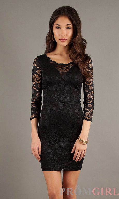 little-black-dress-with-long-sleeves-57-12 Little black dress with long sleeves