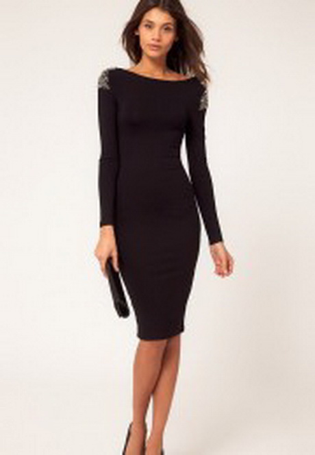 little-black-dress-with-long-sleeves-57-5 Little black dress with long sleeves