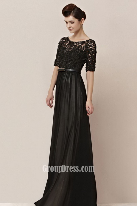 long-black-lace-dress-35-20 Long black lace dress