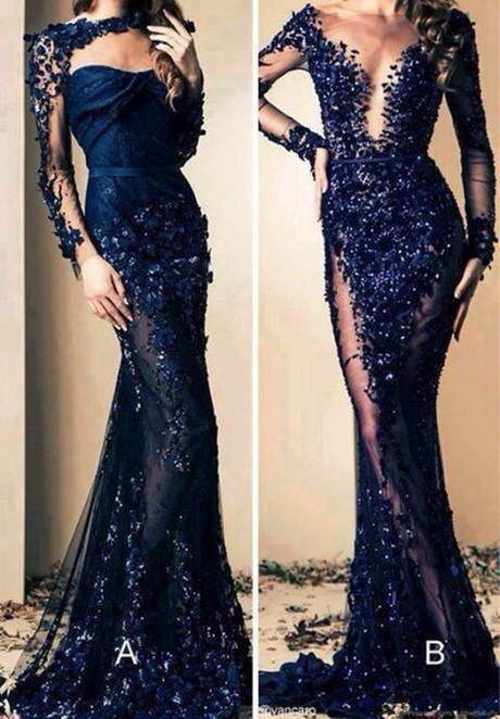 long-black-lace-dress-35-6 Long black lace dress