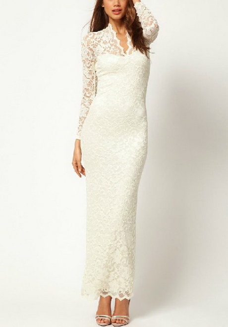 long-lace-white-dress-81-16 Long lace white dress