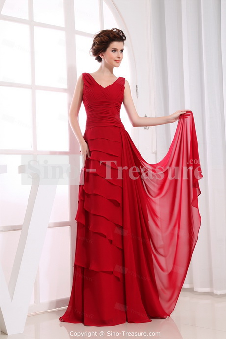 long-red-bridesmaid-dresses-10-17 Long red bridesmaid dresses