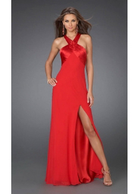 long-red-dress-with-split-25-11 Long red dress with split