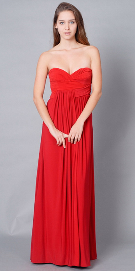 long-red-strapless-dress-64-14 Long red strapless dress