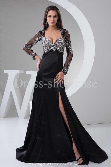 long-sleeve-black-cocktail-dresses-93-8 Long sleeve black cocktail dresses