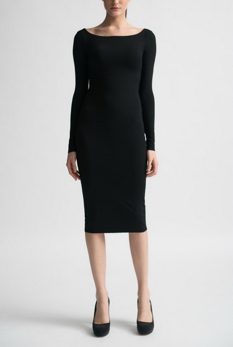 long-sleeved-little-black-dress-86-19 Long sleeved little black dress