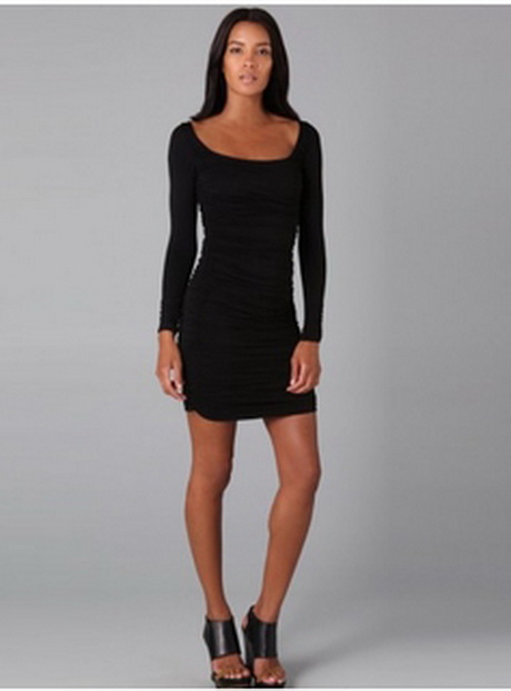 long-sleeved-little-black-dress-86-4 Long sleeved little black dress