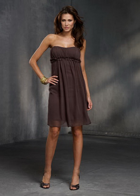 RSW1033 Puffy Tulle Skirt Cap Sleeves O Neckline Mocha