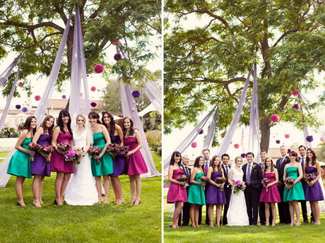 multi-colored-bridesmaid-dresses-92-5 Multi colored bridesmaid dresses