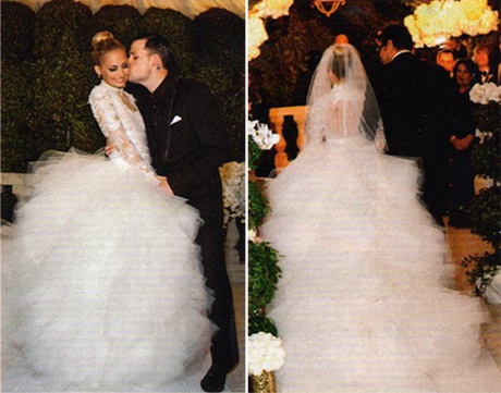 Nicole richie wedding dresses