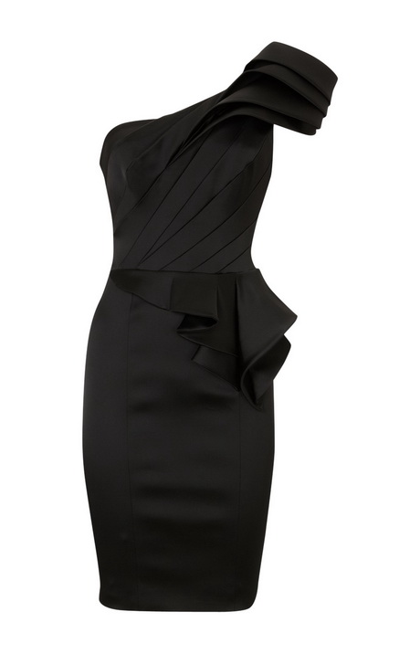 one-shoulder-black-dresses-35-19 One shoulder black dresses