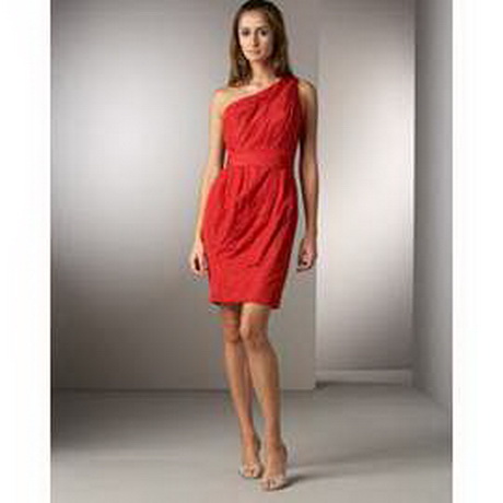 one-shoulder-red-dresses-81 One shoulder red dresses