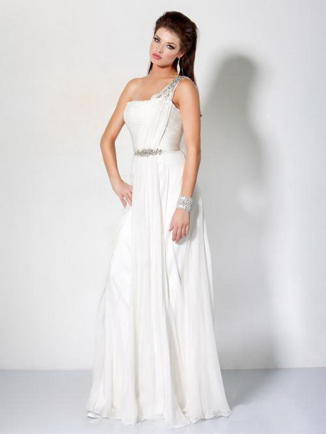 one-shoulder-white-dresses-43-11 One shoulder white dresses