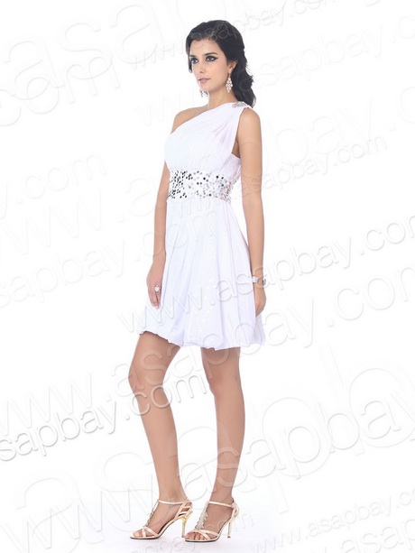 one-shoulder-white-dresses-43-4 One shoulder white dresses