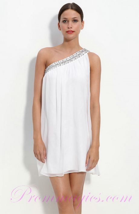 one-shoulder-white-dresses-43-9 One shoulder white dresses