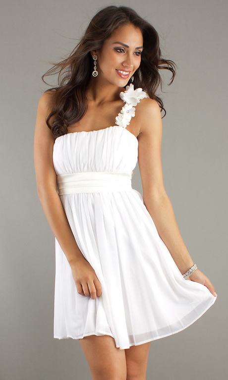 one-sleeve-white-dress-05-5 One sleeve white dress
