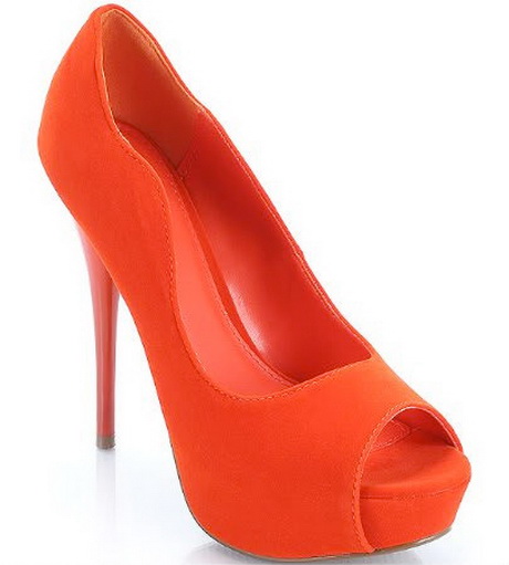 orange-high-heel-shoes-54-7 Orange high heel shoes