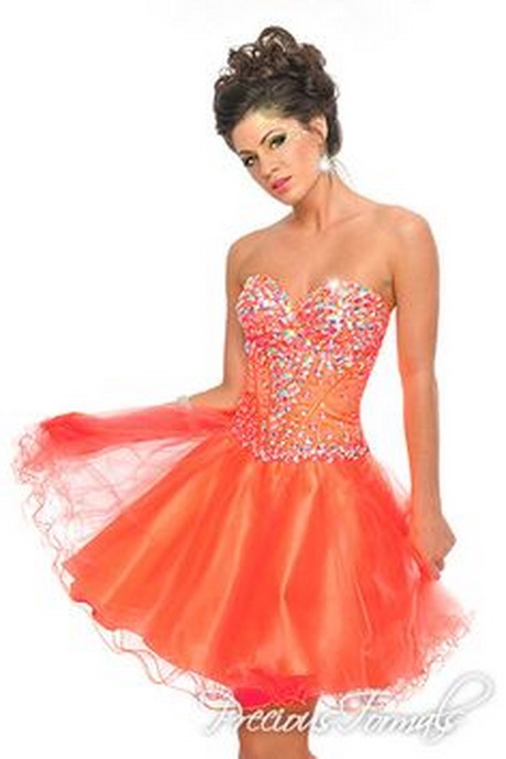 Precious Formals in Hot Orange #formalapproach prom dress