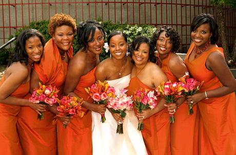 orange-bridesmaid-dresses-11-14 Orange bridesmaid dresses