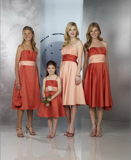 orange-bridesmaid-dresses-11-17 Orange bridesmaid dresses