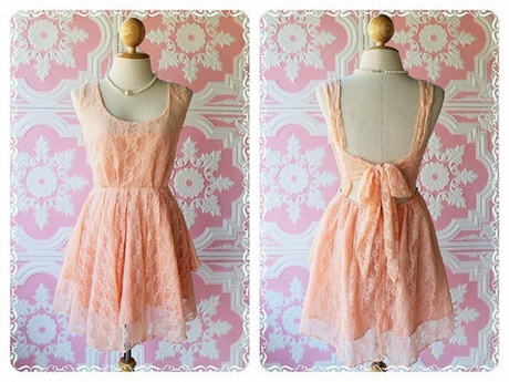 peach-lace-dress-13-5 Peach lace dress