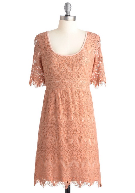 peach-lace-dress-13 Peach lace dress